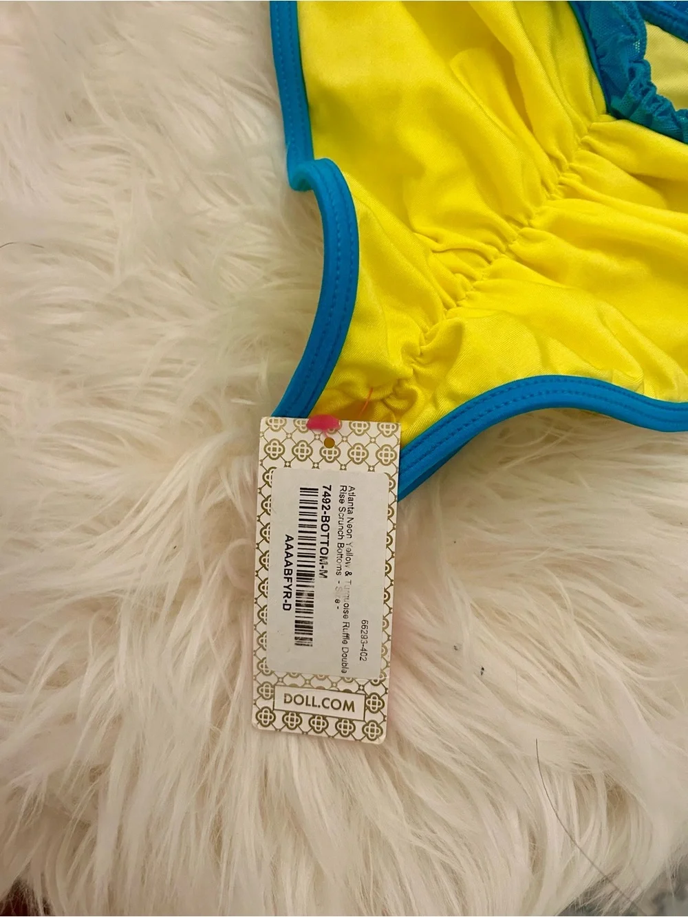 Doll swimwear Bikini Set- L top M bottom (read description)